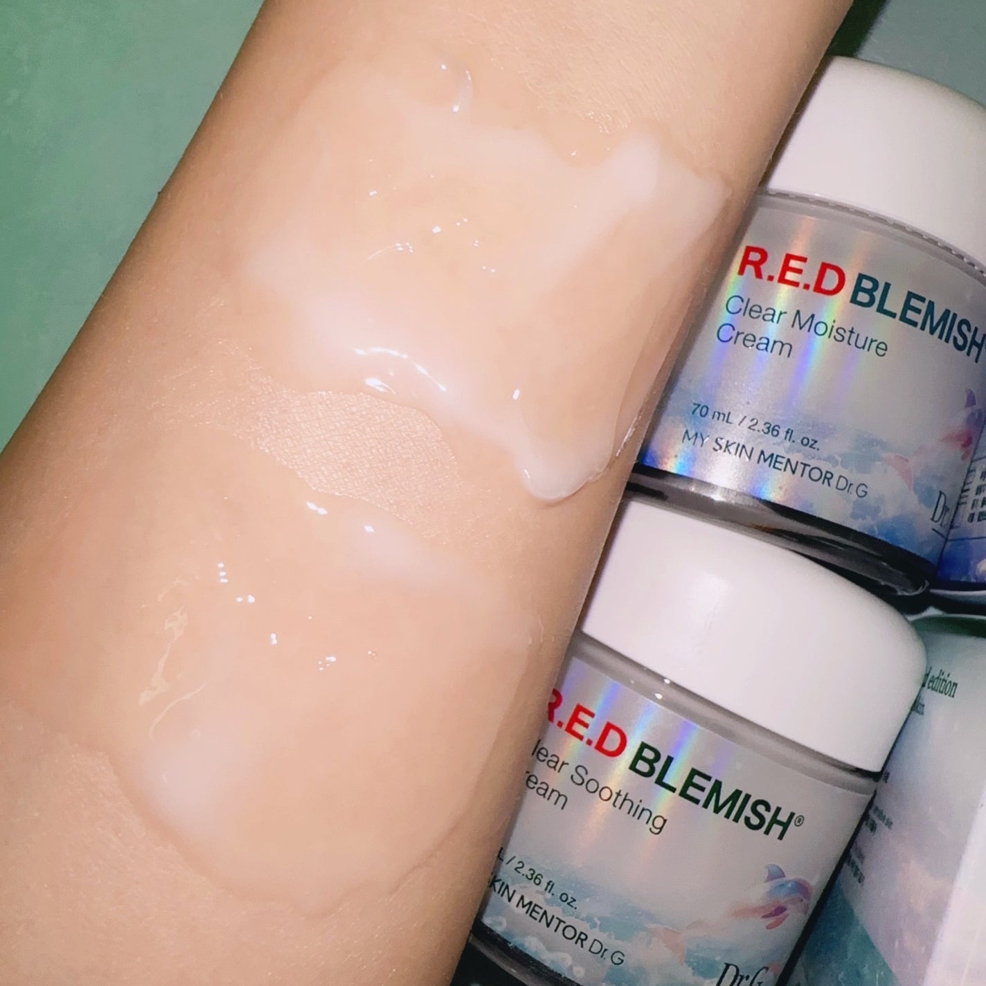 レッドブレミッシュ クリアスージングクリーム/Dr.G/フェイスクリームを使ったクチコミ(4枚目)