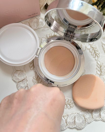 グリーミングテンションパクト/2aN/クリーム・エマルジョンファンデーションを使ったクチコミ(6枚目)