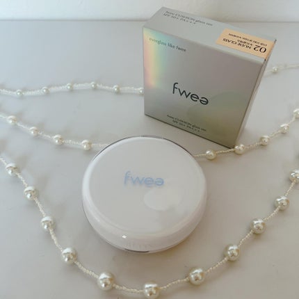 フィークッションガラス/fwee/クッションファンデーションを使ったクチコミ(1枚目)