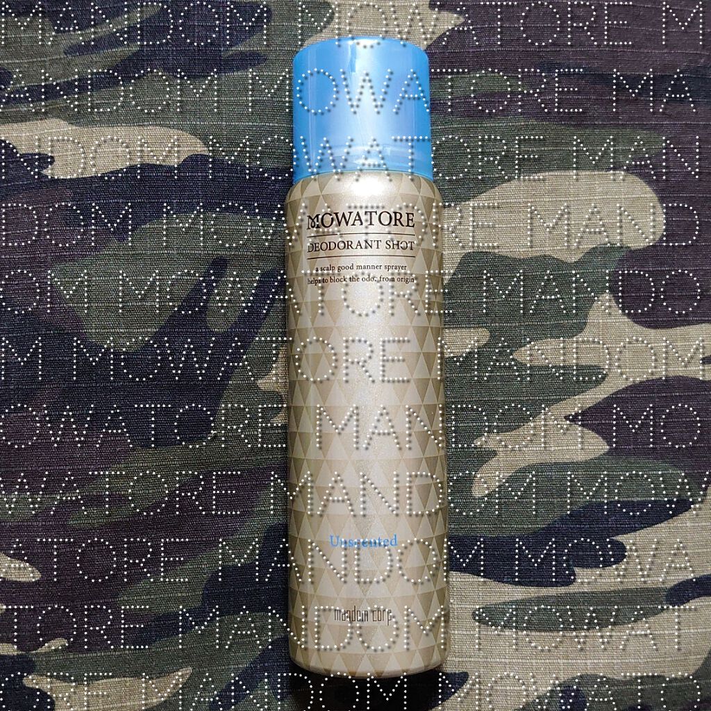 モワトレ 薬用デオドラントショットひんやり クリアハーブ/マンダム/頭皮ケアを使ったクチコミ（1枚目）