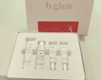 7 day Special Set プログラム5/b.glen/トライアルキットを使ったクチコミ(1枚目)