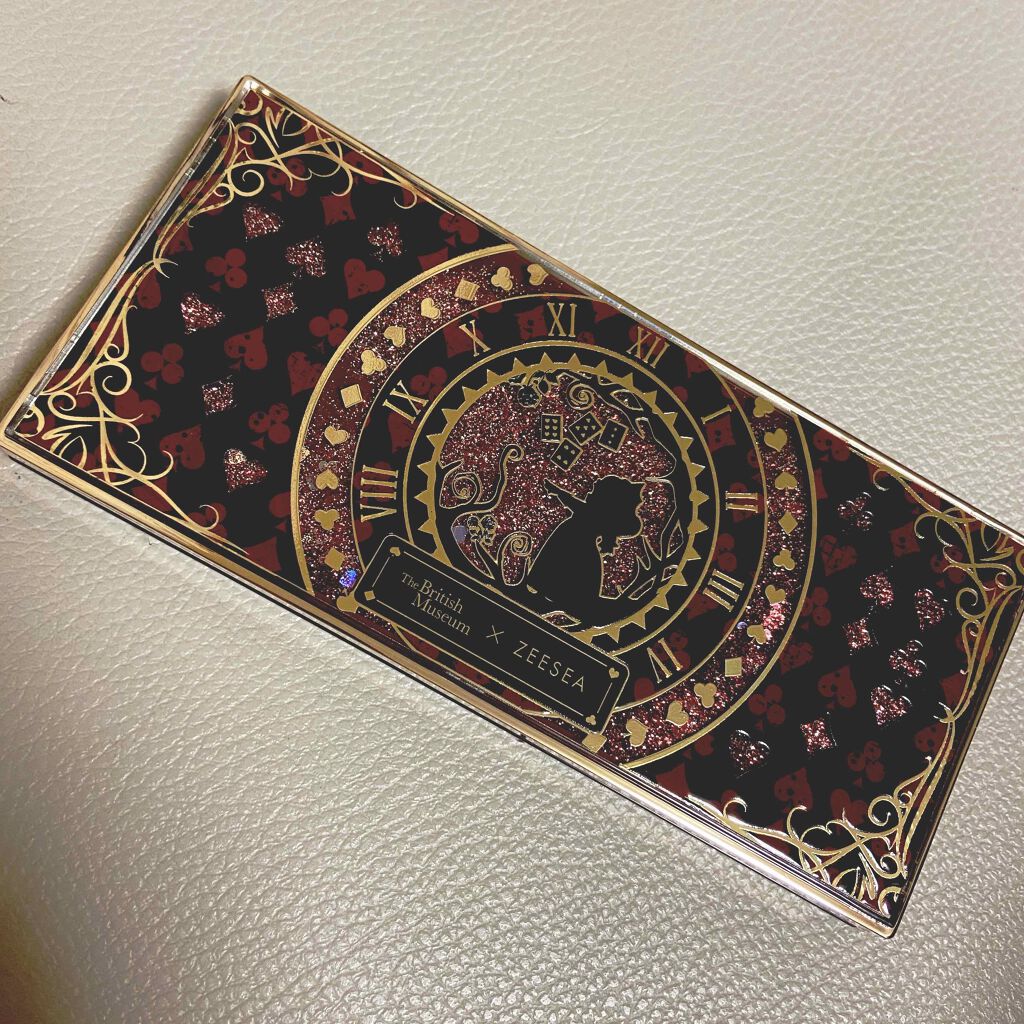 アリスドリームランドシリーズ 12色アイシャドウパレット(ZEESEA×大英博物館)/ZEESEA/アイシャドウパレットを使ったクチコミ(1枚目)