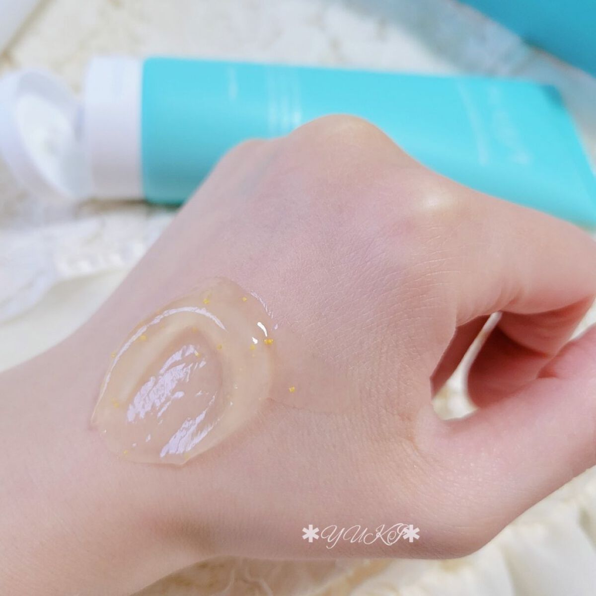 マンナンジェリーハイドロウォッシュ/PLUEST/洗顔料を使ったクチコミ（3枚目）