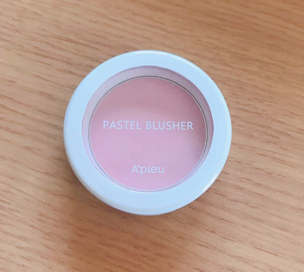 アピュー パステルブラッシャー/A’pieu/パウダーチークを使ったクチコミ(1枚目)