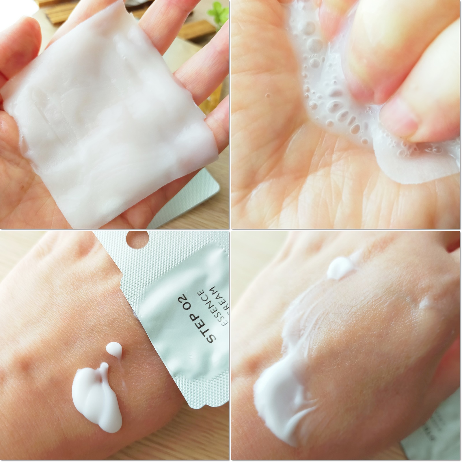 ディープモイスチャー マスク　(ケアクリーム付き)/cerXcer/シートマスク・パックを使ったクチコミ（2枚目）