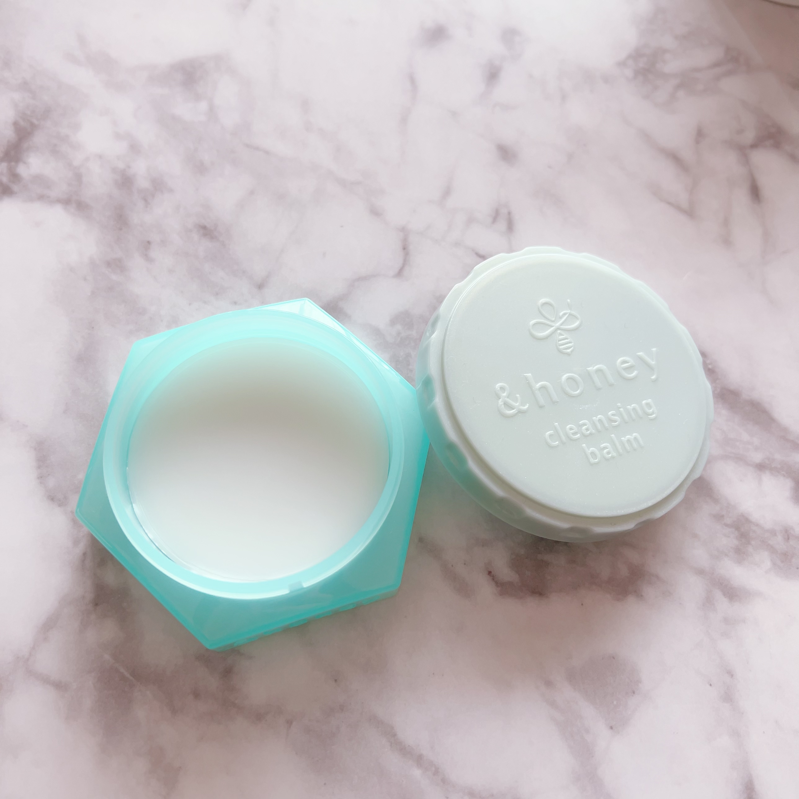 アンドハニー サボン クレンジングバーム ブルークレイ/&honey/クレンジングバームを使ったクチコミ（3枚目）