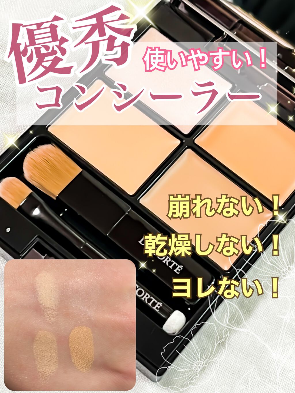 トーンパーフェクティング パレット/DECORTÉ/パレットコンシーラーを使ったクチコミ(1枚目)