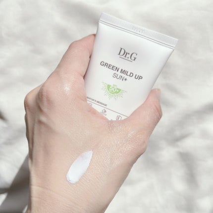 グリーンマイルドアップサンプラス/Dr.G/日焼け止めクリームを使ったクチコミ(4枚目)