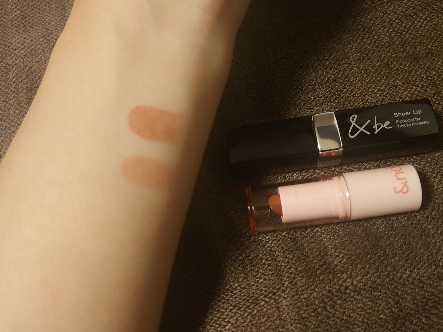 アンドバイロムアンド グラッシーバーム/&nd by rom&nd/口紅を使ったクチコミ(2枚目)