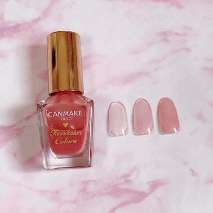ファンデーションカラーズ/キャンメイク/マニキュアを使ったクチコミ(1枚目)