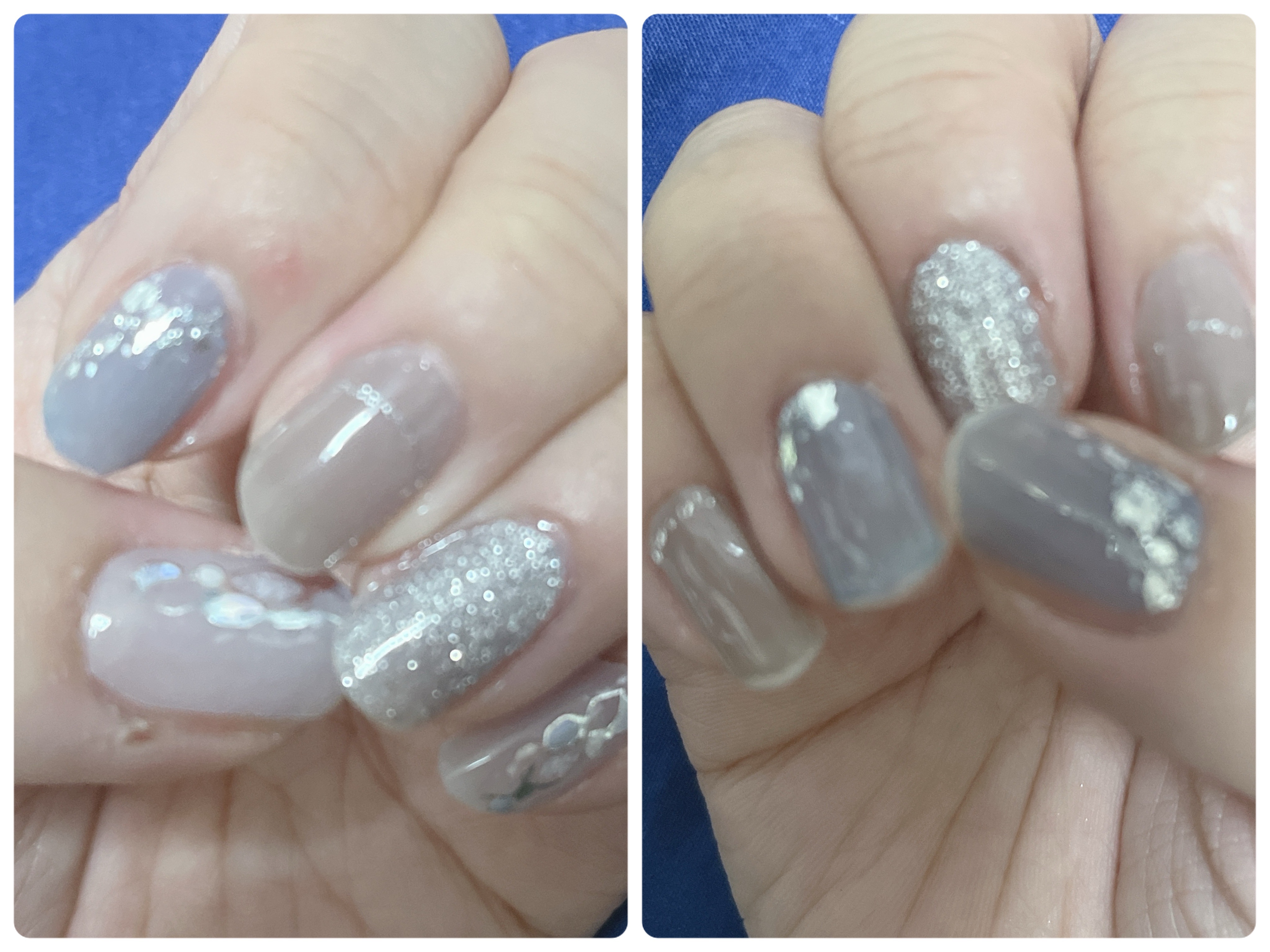 ジェルネイル（ライト対応）/セリア/ジェルネイルを使ったクチコミ（1枚目）