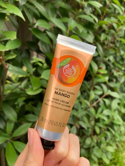 ハンドクリーム マンゴー/THE BODY SHOP/ハンドクリームを使ったクチコミ(4枚目)
