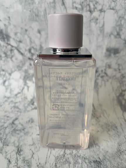 イドラクラリティ 薬用 トリートメント エッセンス ウォーター/DECORTÉ/化粧水を使ったクチコミ(2枚目)