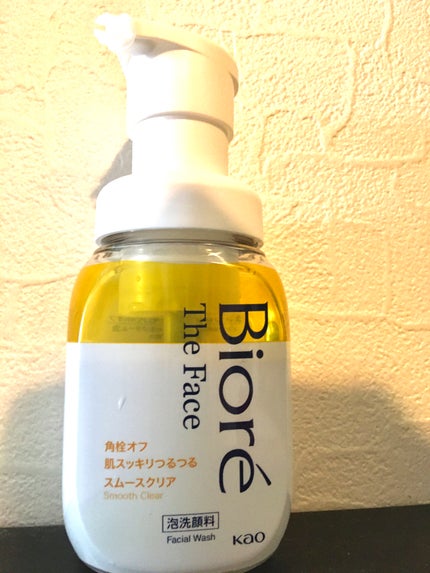 ビオレ ザフェイス 泡洗顔料 スムースクリア/ビオレ/泡洗顔を使ったクチコミ(1枚目)