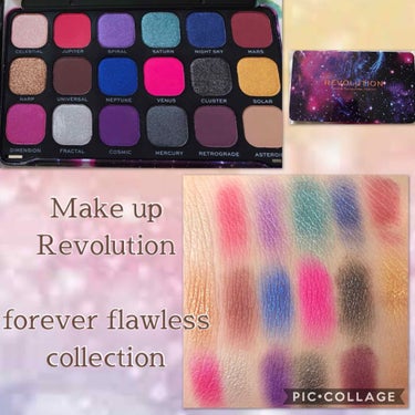 Forever Flawless Constellation Shadow Palette/MAKEUP REVOLUTION/パウダーアイシャドウを使ったクチコミ（1枚目）