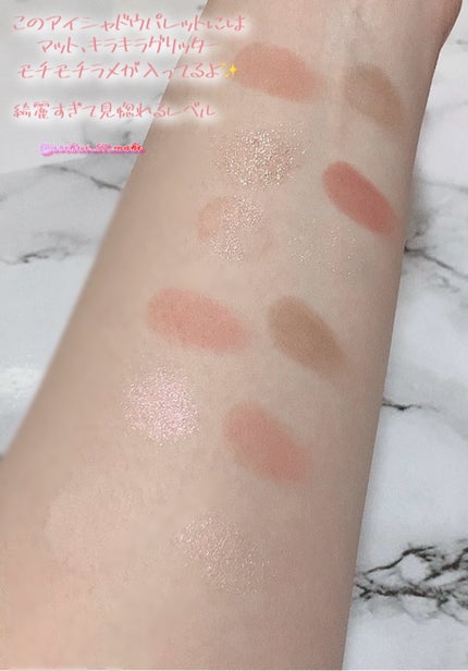 エクスプローラ12色 動物アイシャドウパレット/PERFECT DIARY/アイシャドウパレットを使ったクチコミ(3枚目)