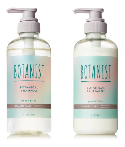 BOTANIST ボタニカルシャンプー・トリートメント アイスピーチティーの香り ダメージケア