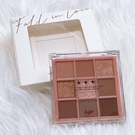 KEYBO FALL IN LOVE SHADOW PALETTE/keybo/アイシャドウパレットを使ったクチコミ(6枚目)