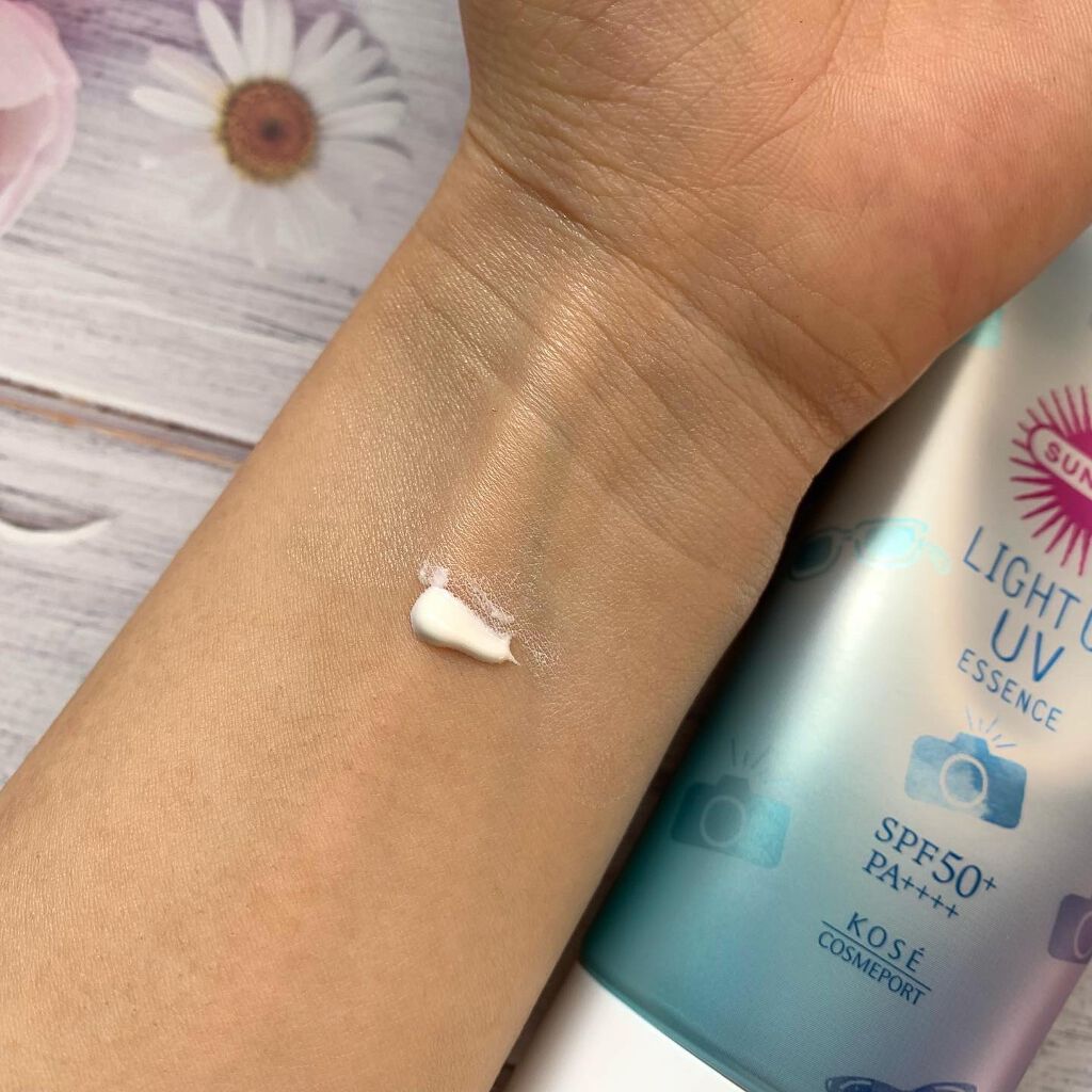 トーンアップUV エッセンス/サンカット®/日焼け止めローションを使ったクチコミ（2枚目）