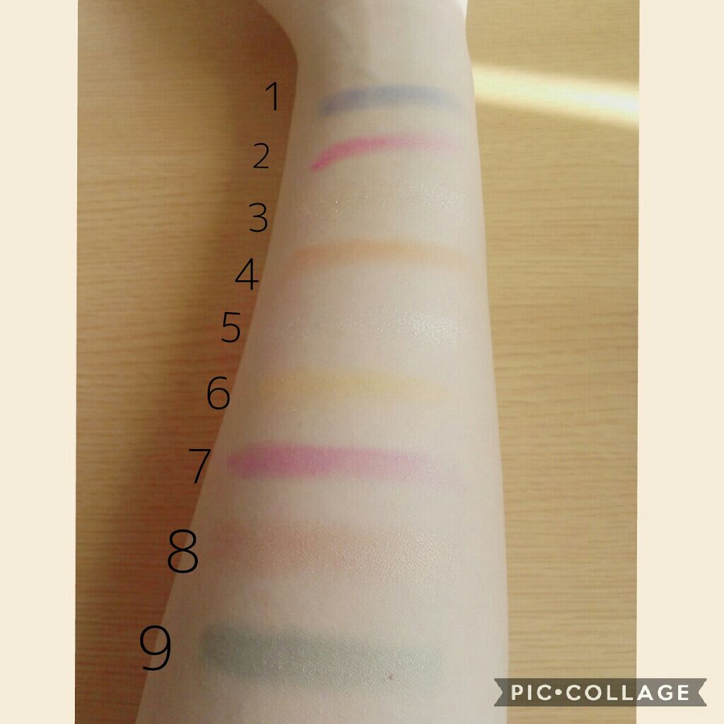 UR GLAM　BLOOMING EYE COLOR PALETTE/U R GLAM/アイシャドウパレットを使ったクチコミ（3枚目）