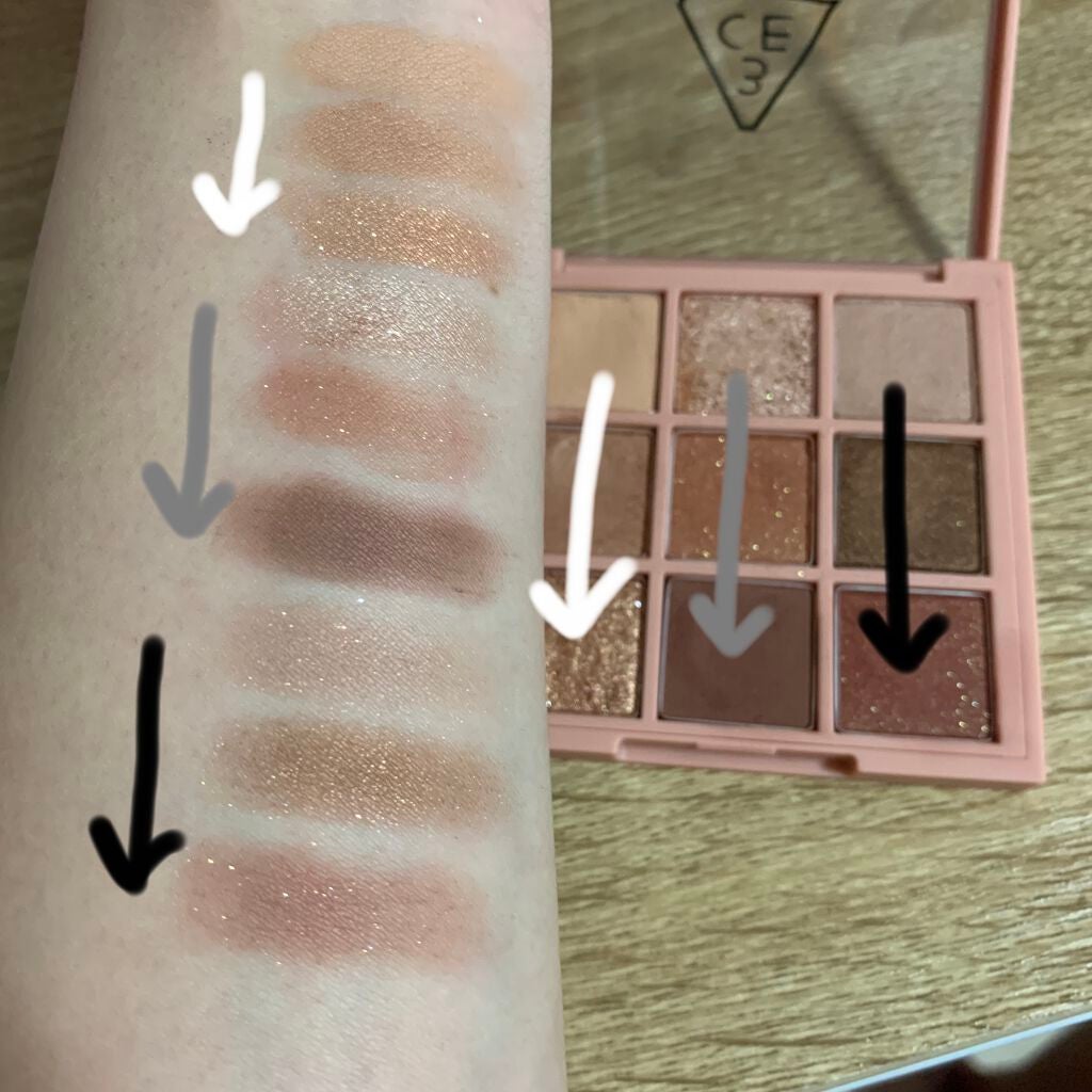 3CE マルチアイカラーパレット/3CE/アイシャドウパレットを使ったクチコミ(2枚目)