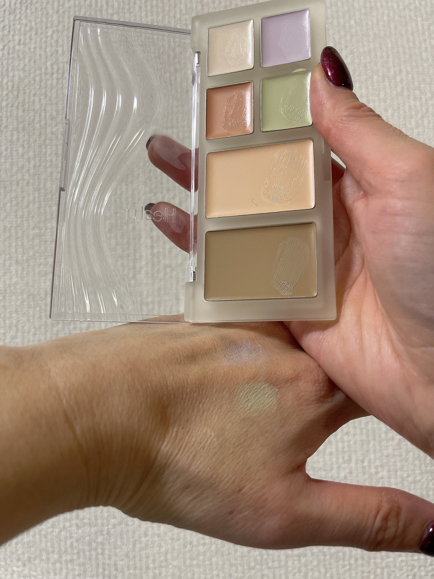 ブリージングコンシーラーパレット/Healus/パレットコンシーラーを使ったクチコミ(1枚目)