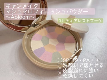 マシュマロフィニッシュパウダー　～Abloom～/キャンメイク/プレストパウダーを使ったクチコミ（1枚目）