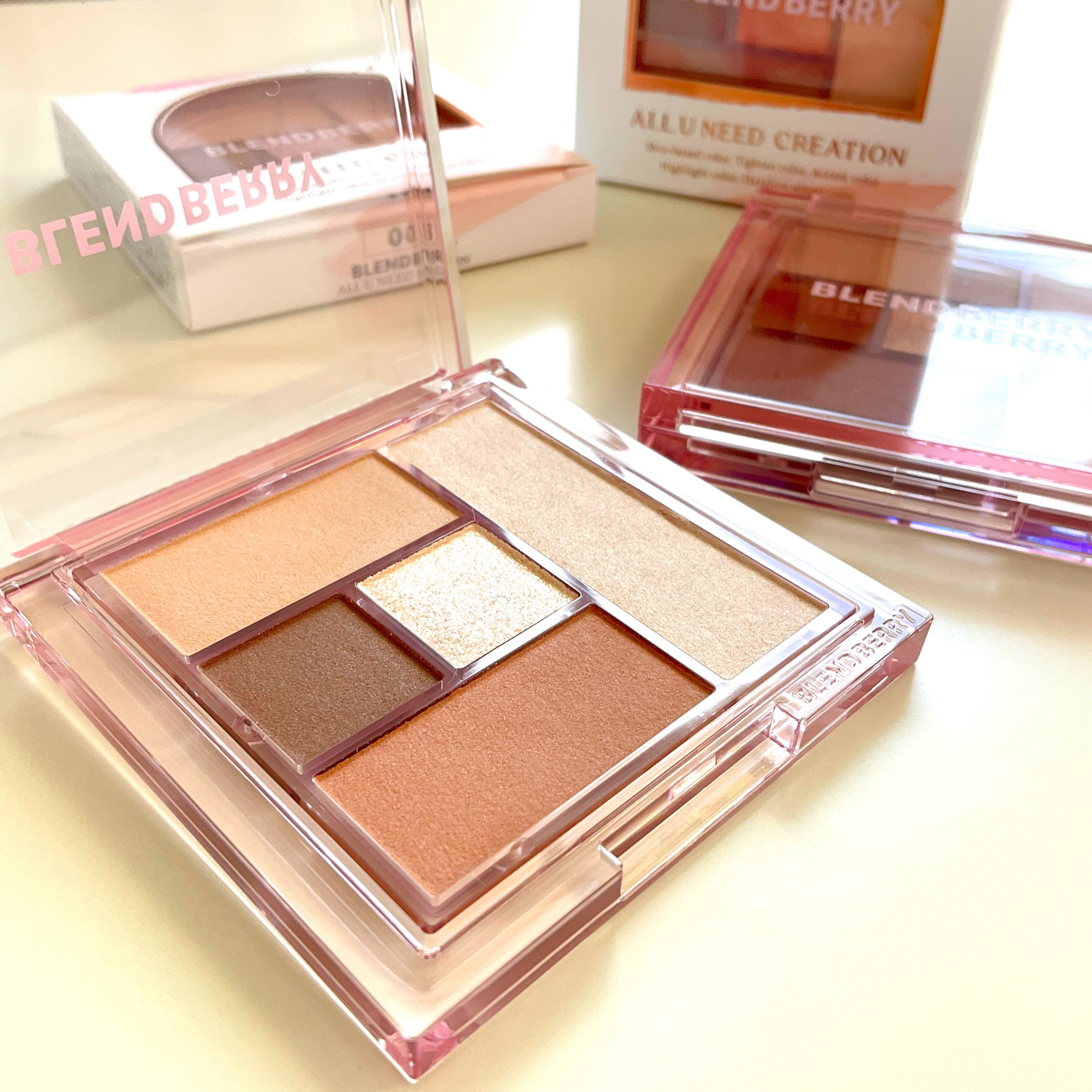 ブレンドベリー オールユーニード クリエイション 004 サンライトレイヤー/BLEND BERRY/マルチパレットを使ったクチコミ（1枚目）