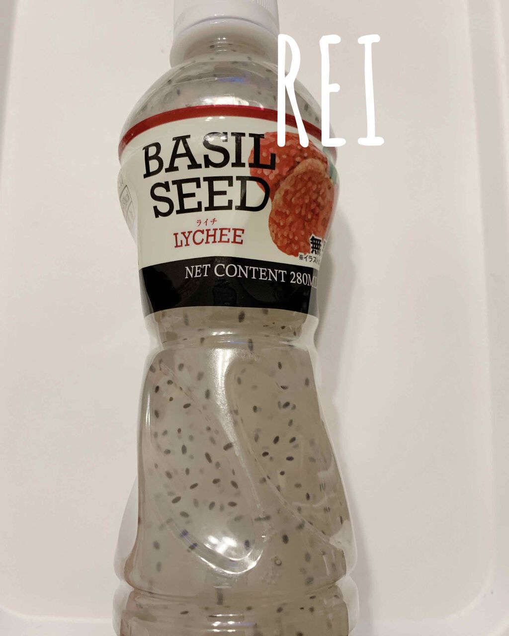 バジルシード/DAISO/ドリンクを使ったクチコミ（1枚目）
