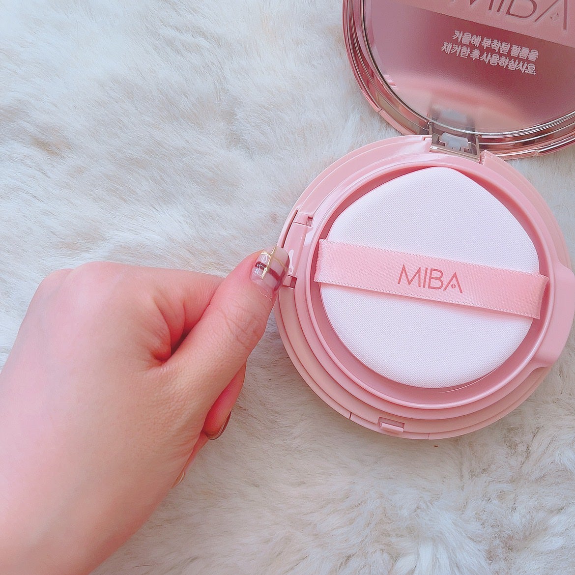 ion Calcium Foundation Double Cushion/MiBA/クッションファンデーションを使ったクチコミ(4枚目)