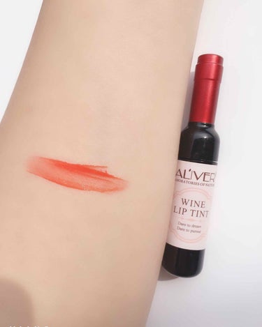 WINE LIP TINT/ALIVER/リップグロスを使ったクチコミ（2枚目）