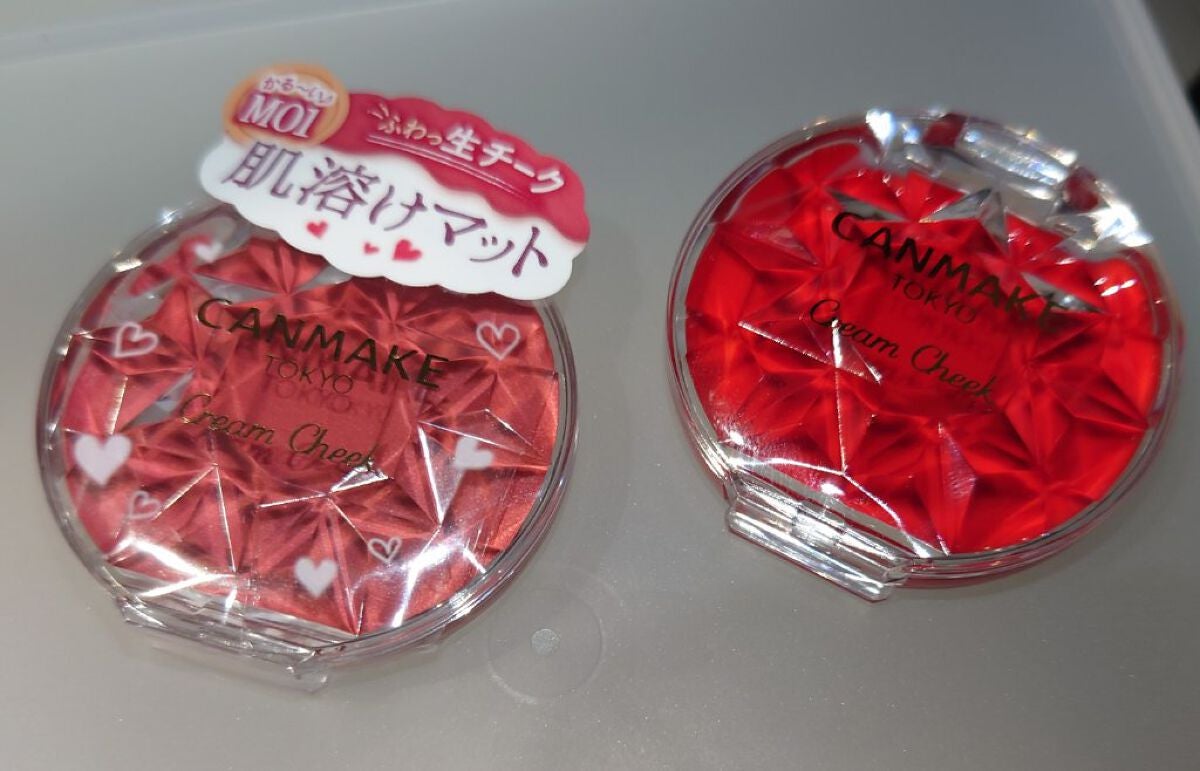 クリームチーク/キャンメイク/ジェル・クリームチークを使ったクチコミ(1枚目)