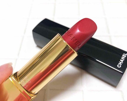 ルージュ アリュール カメリア/CHANEL/口紅を使ったクチコミ(2枚目)