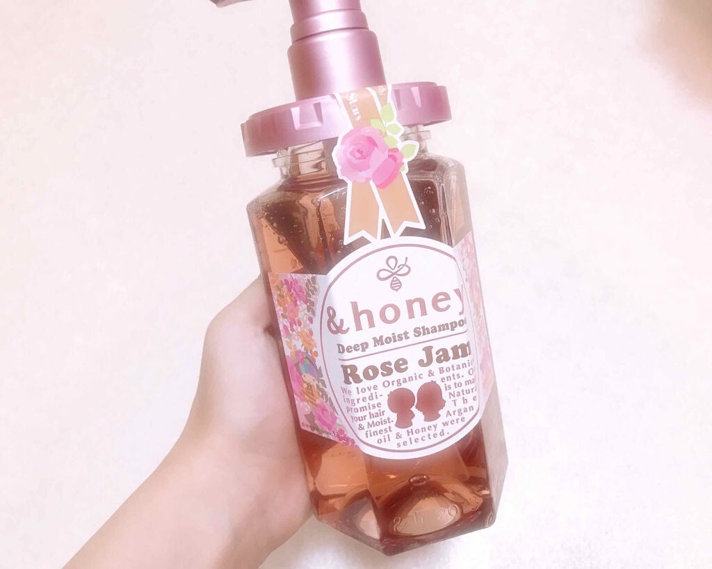 ディープモイスト 限定Rose Jam&Butter ペアセット/&honey/シャンプー・コンディショナーを使ったクチコミ(2枚目)