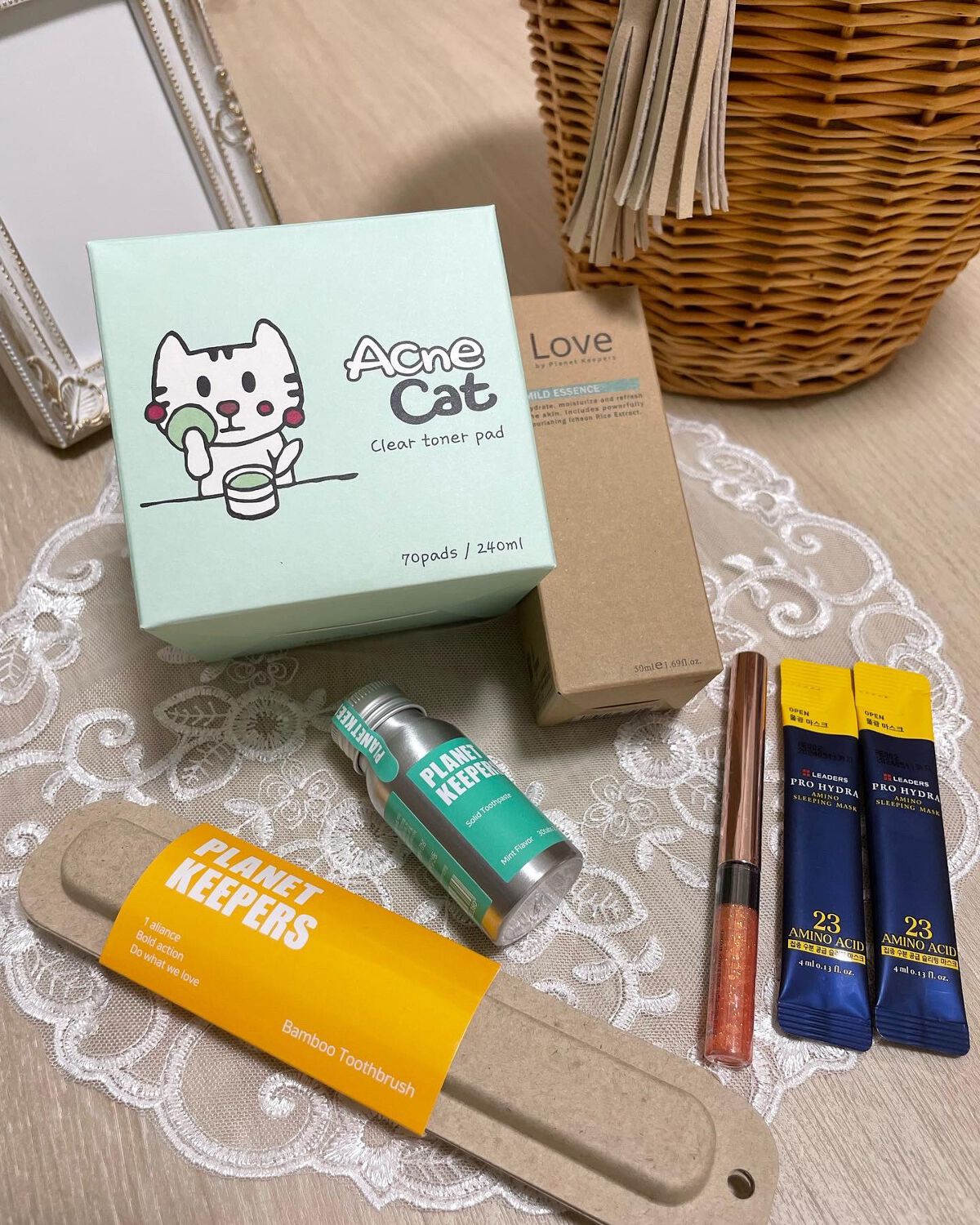 あーさん@フォロバ100♡ on LIPS 「【random2uの韓国コスメ福袋】のご紹介最大1万円相当のお..」(1枚目)