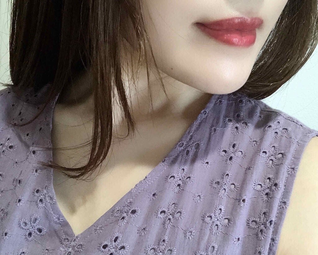 ルージュ モイスト/ナチュラグラッセ/口紅を使ったクチコミ(3枚目)