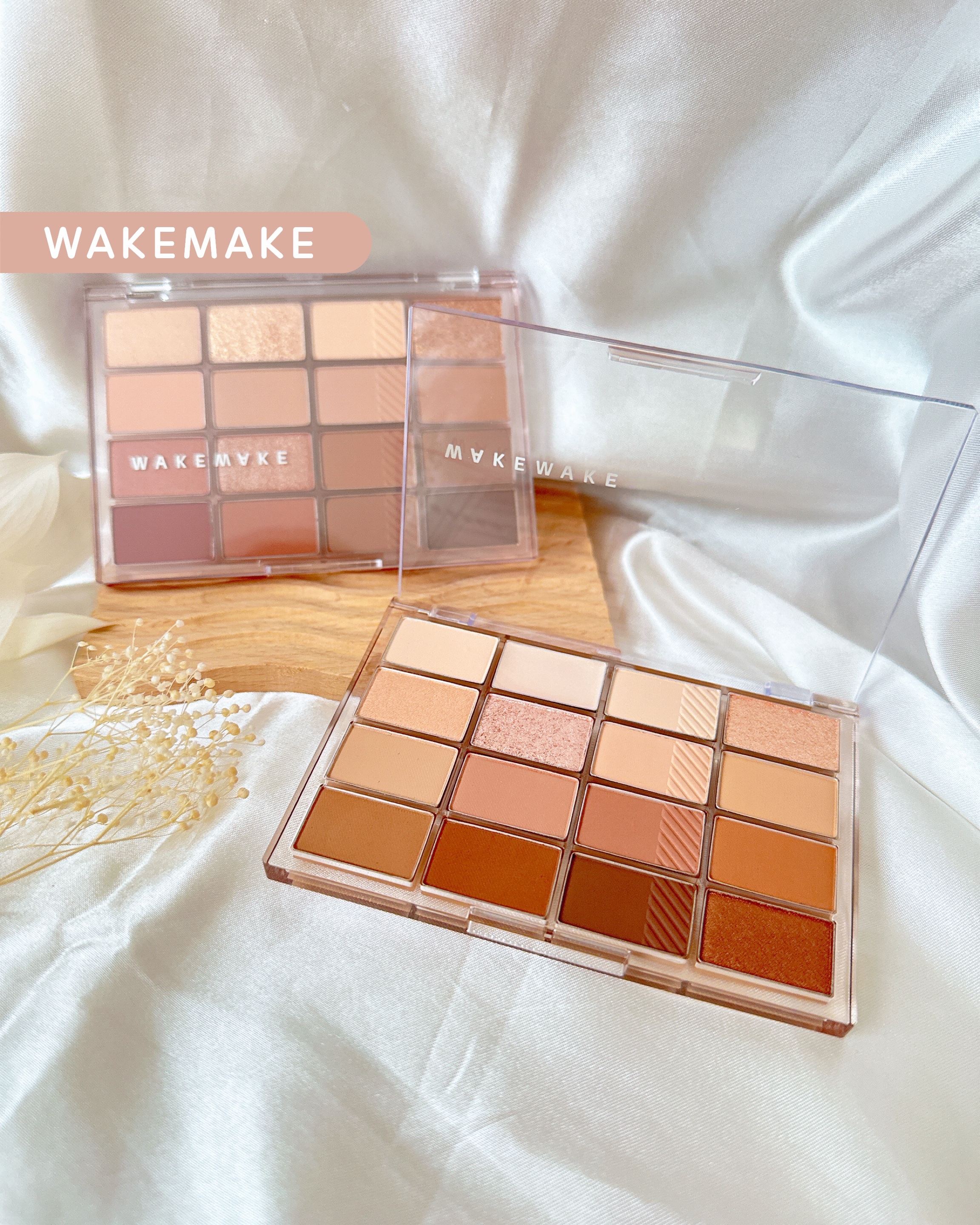 ソフトブラーリングアイパレット/wakemake/アイシャドウパレットを使ったクチコミ（1枚目）