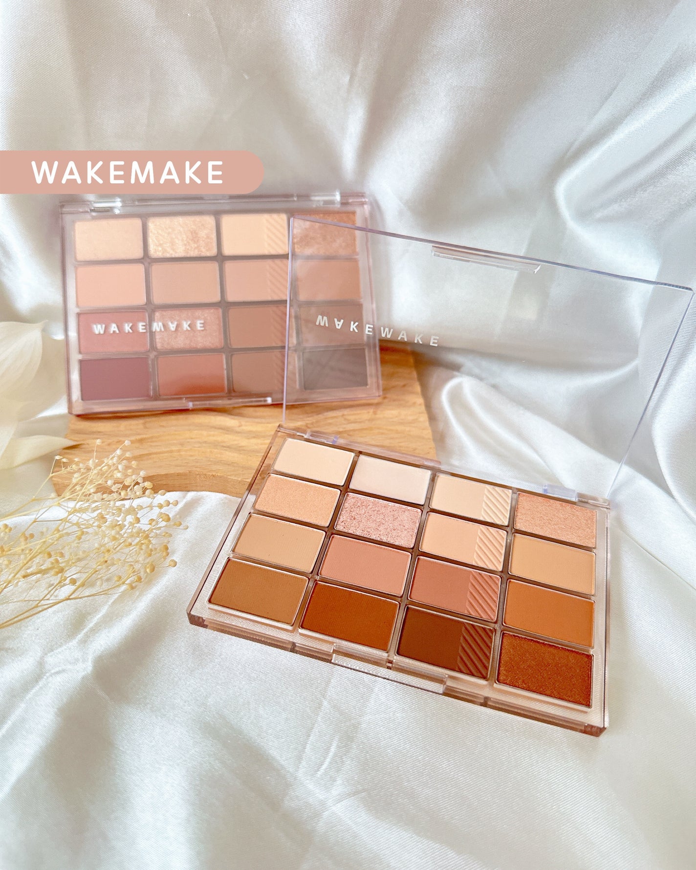 ソフトブラーリングアイパレット/wakemake/アイシャドウパレットを使ったクチコミ(1枚目)