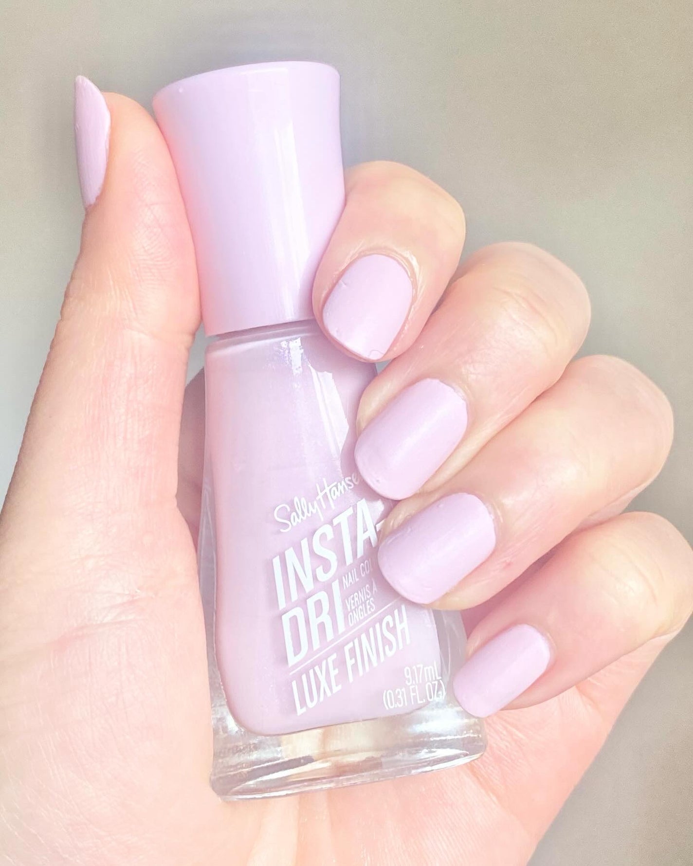 インスタドライ ネイルカラー リュクスフィニッシュ/サリーハンセン/オールインワンネイルを使ったクチコミ(2枚目)