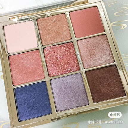 長相思シリーズ 9色アイシャドウパレット/CATKIN/アイシャドウパレットを使ったクチコミ(3枚目)