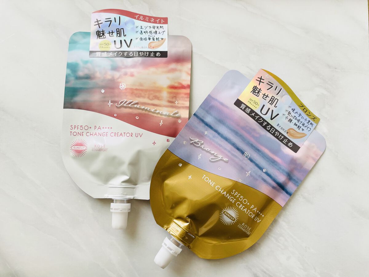 トーンチェンジクリエイターUV/サンカット®/日焼け止めローションを使ったクチコミ（1枚目）
