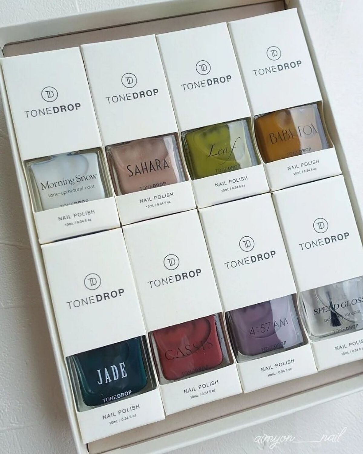 TONE DROP ネイルポリッシュ/D-UP/マニキュアを使ったクチコミ(10枚目)