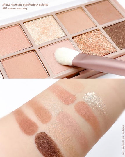 MDショールモーメント アイシャドウパレット/mude/アイシャドウパレットを使ったクチコミ(6枚目)