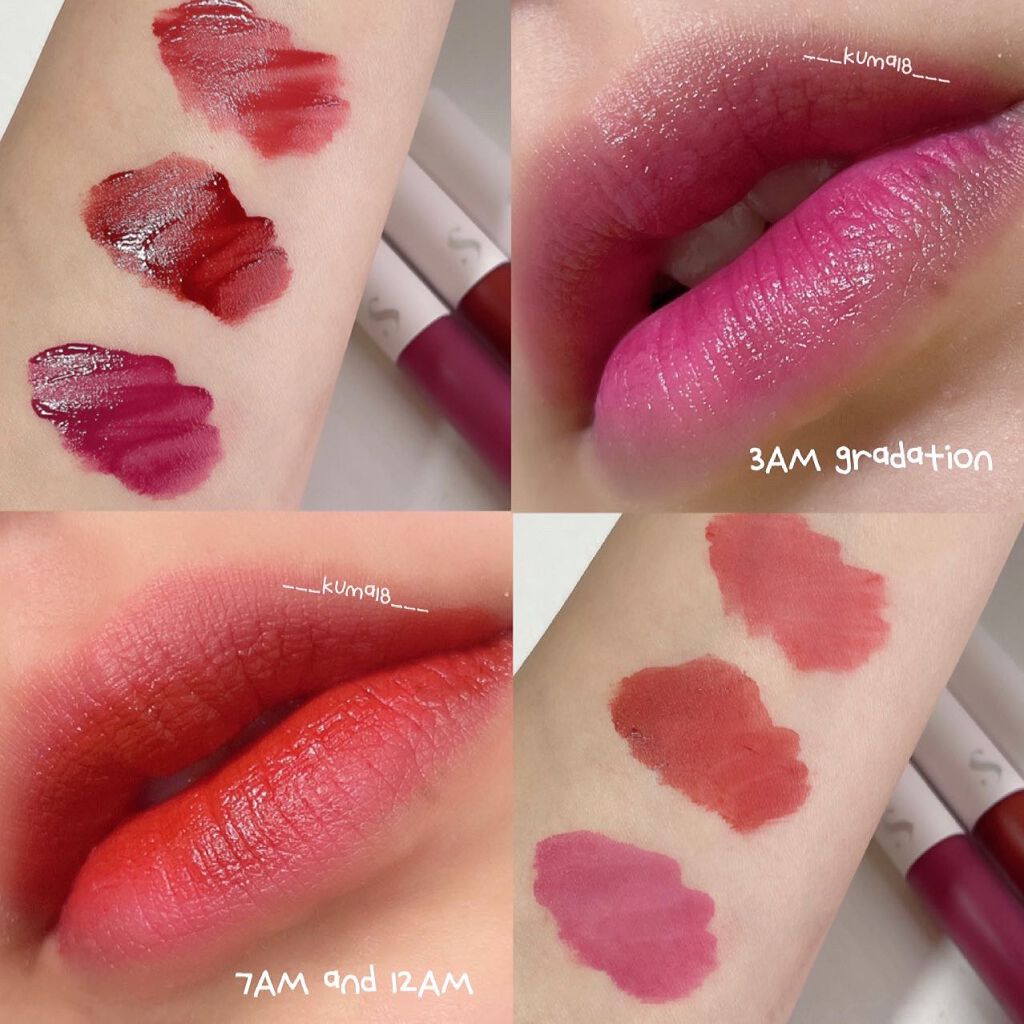 オールタイム ムード ベルベットティント/saat insight/リップティントを使ったクチコミ（3枚目）