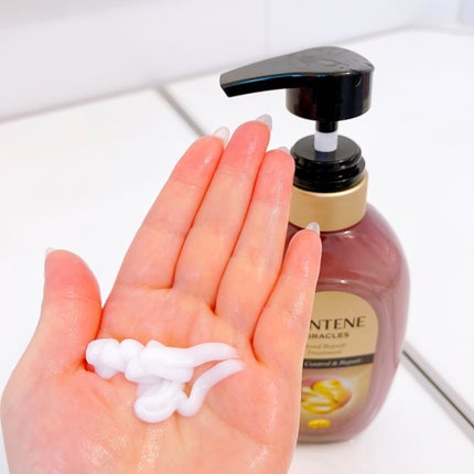 ミラクルズ うねりコントロール&リペア ボンドリペア シャンプー/トリートメント/パンテーン/市販シャンプーを使ったクチコミ(3枚目)