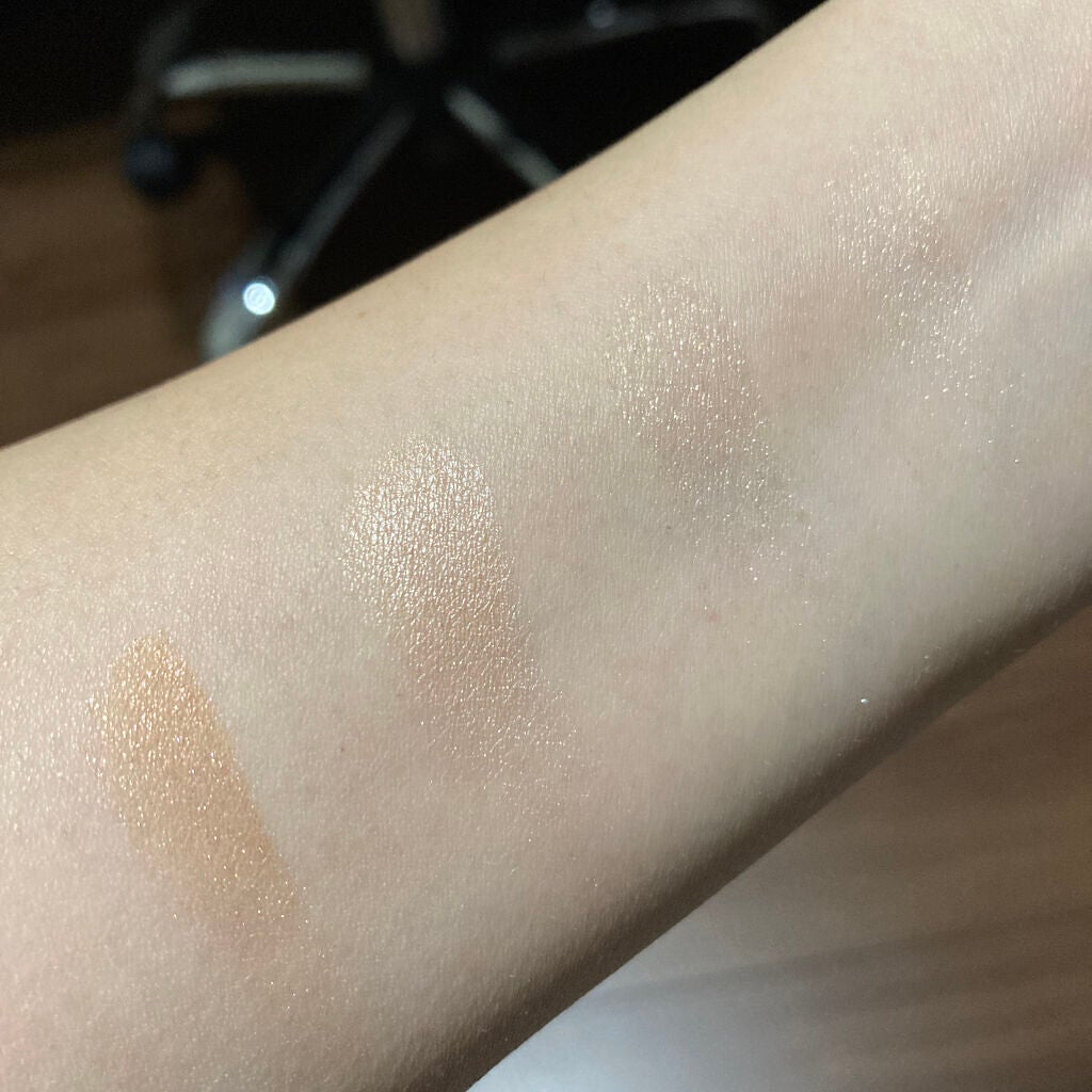 ディオール バックステージ フェイス グロウ パレット/Dior/ハイライトを使ったクチコミ(3枚目)