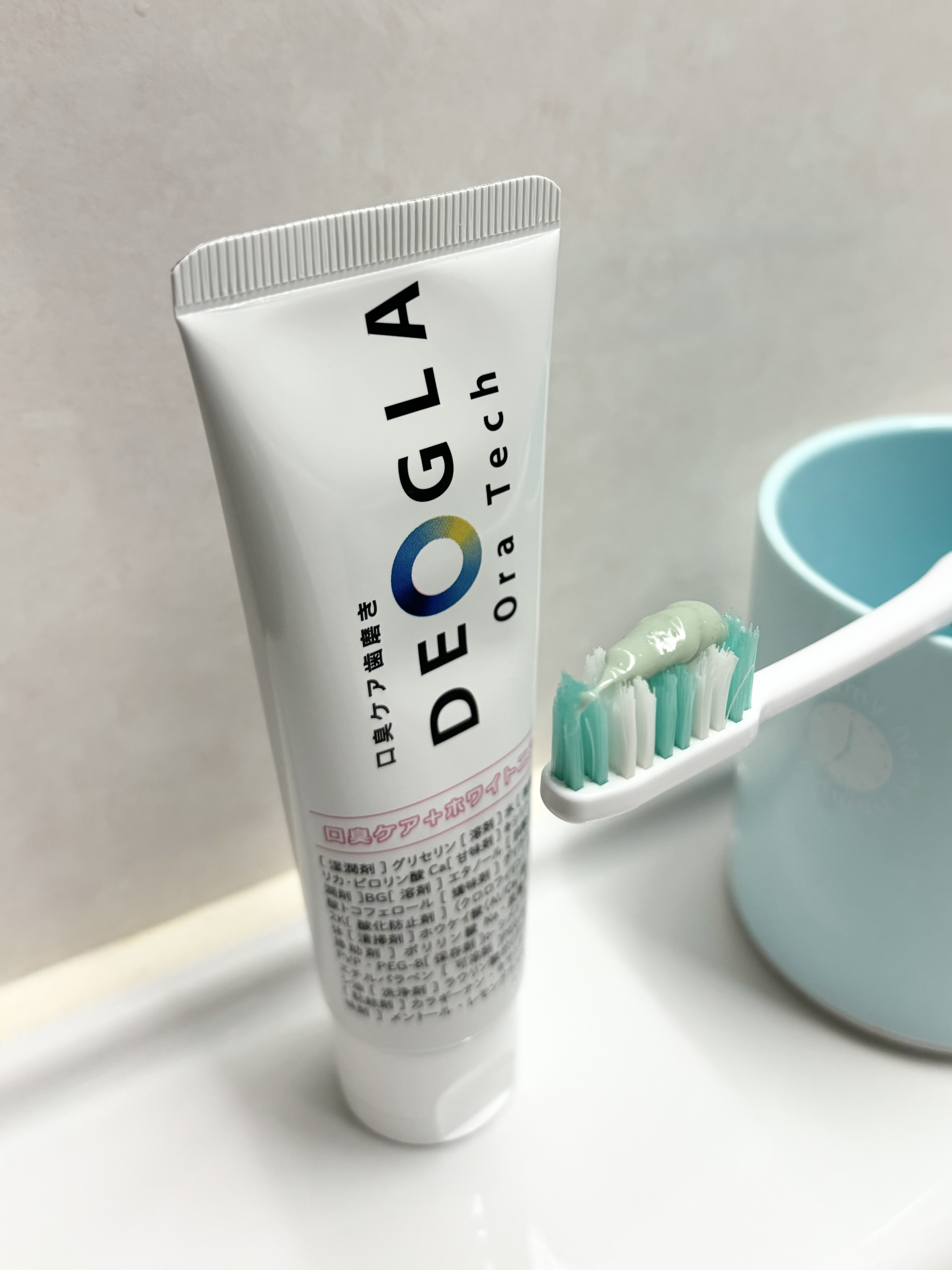 デオグラオーラテック ＋ホワイトニング/DEOGLA/歯磨き粉を使ったクチコミ（3枚目）