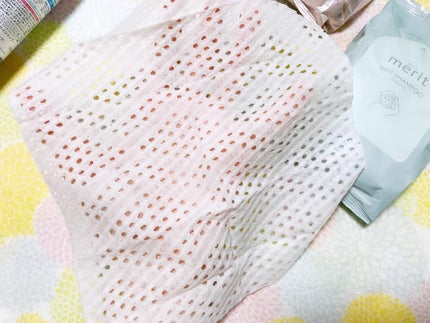 メリット ドライシャンプーシート すっきり爽快タイプ/メリット/ドライシャンプーを使ったクチコミ(8枚目)