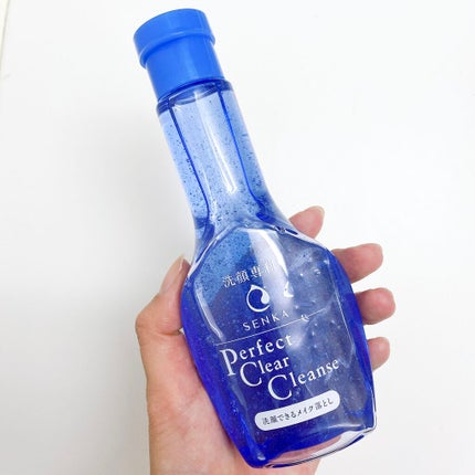 洗顔専科 パーフェクトクリアクレンズ/SENKA(専科)/クレンジングジェルを使ったクチコミ(4枚目)