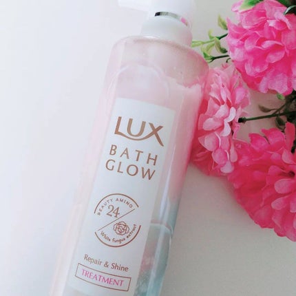 バスグロウ リペア&シャイン シャンプー/トリートメント/LUX/シャンプー・コンディショナーを使ったクチコミ(5枚目)